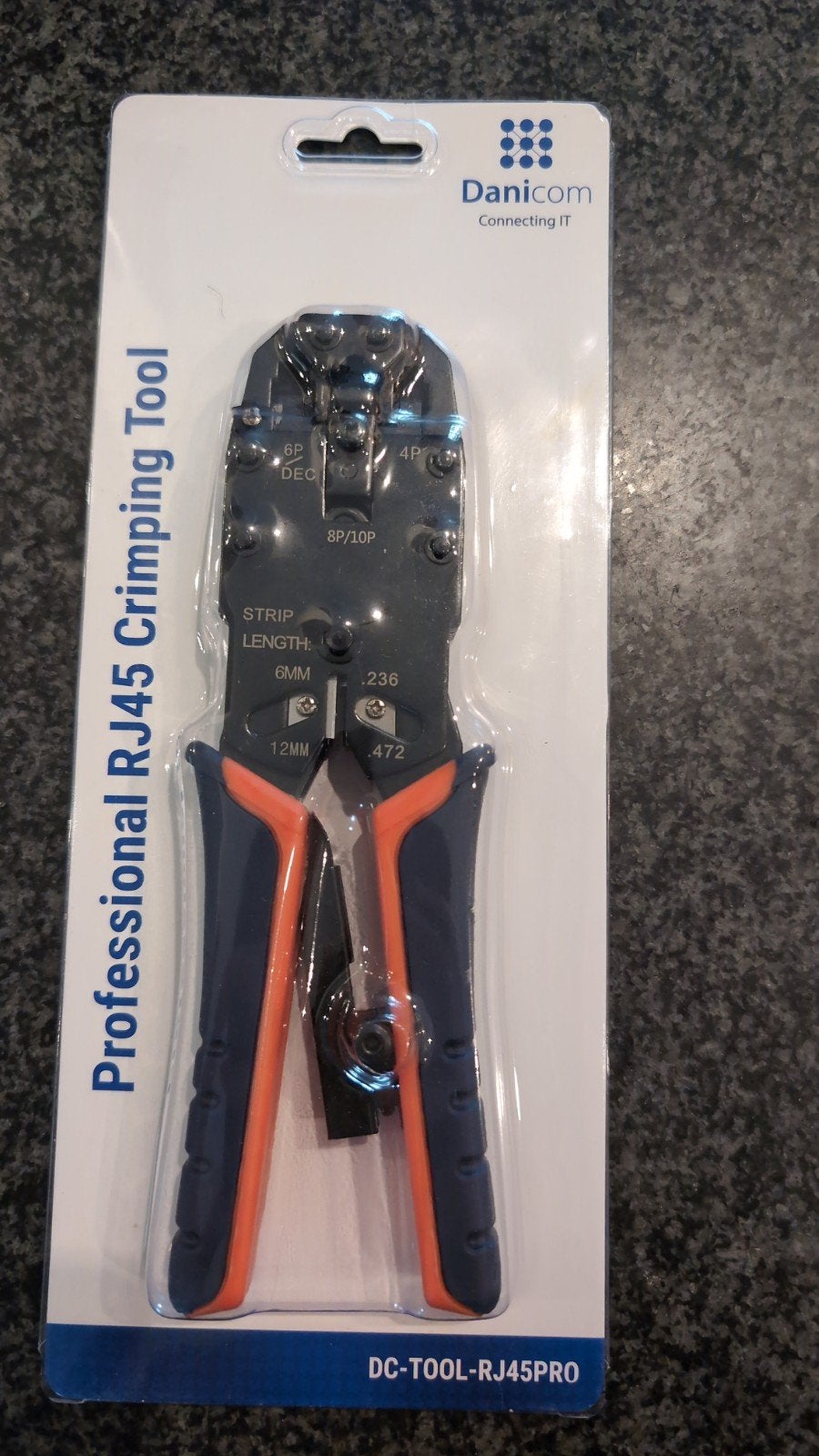 Danicom RJ45 Crimping Tool DC-TOOL-RJ45 - Nieuw, Ophalen of Verzenden, Nieuw