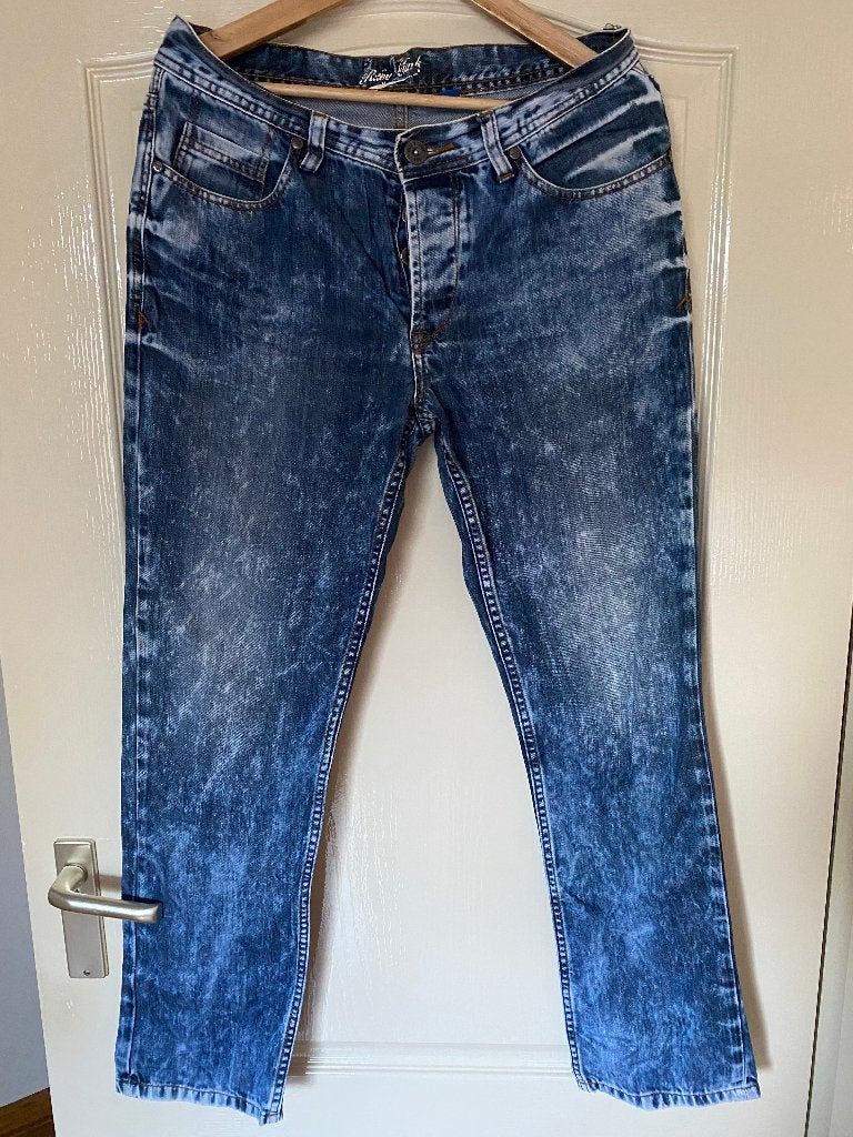 Jeans van River Clark, Blauw, W32 (confectie 46) of kleiner, Ophalen of Verzenden, Gedragen