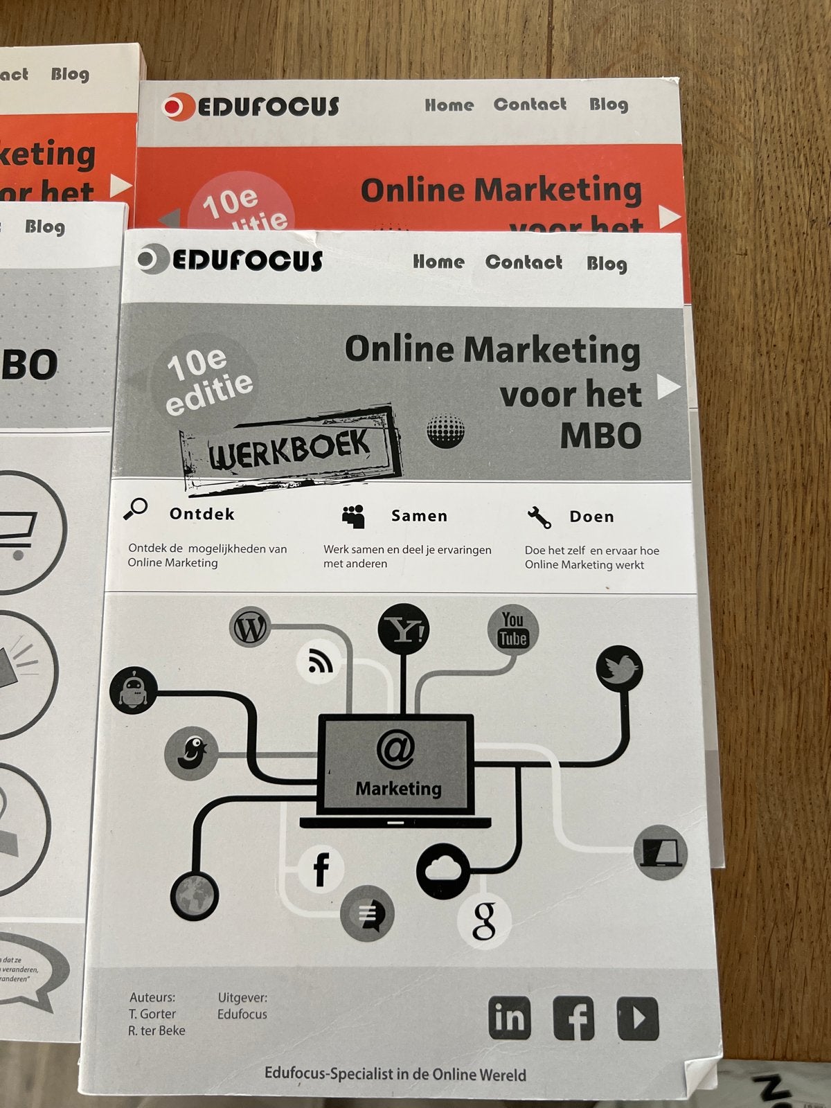 Online Marketing voor het MBO - Werkboek 10e editie, Boeken, Ophalen of Verzenden, Gamma, Zo goed als nieuw, MBO