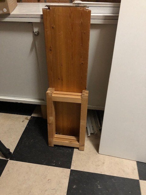 Lundia stelling 69 cm hoog 30 cm diep met 3 planken, Ophalen, Gebruikt