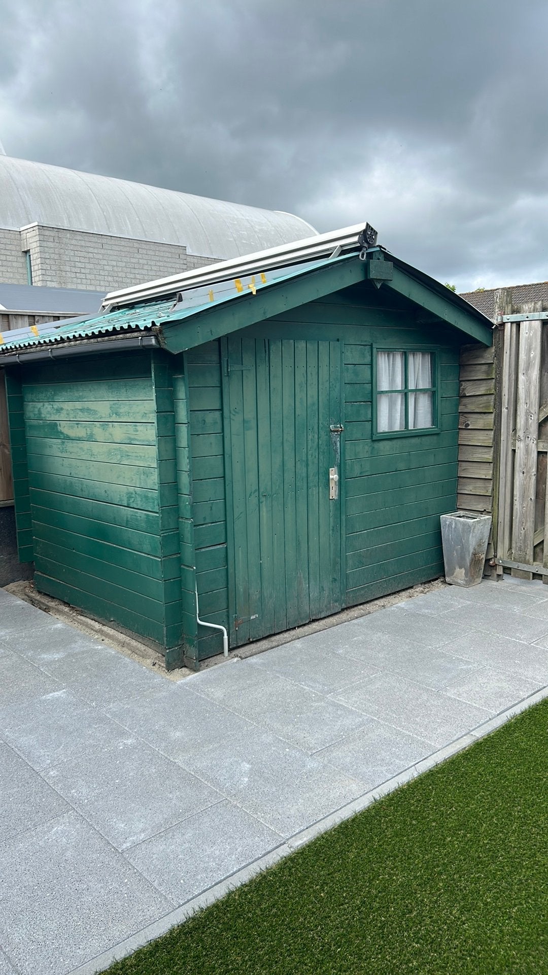 Gratis tuinhuis, Tuinhuis, 1 raam, Hout, Ophalen