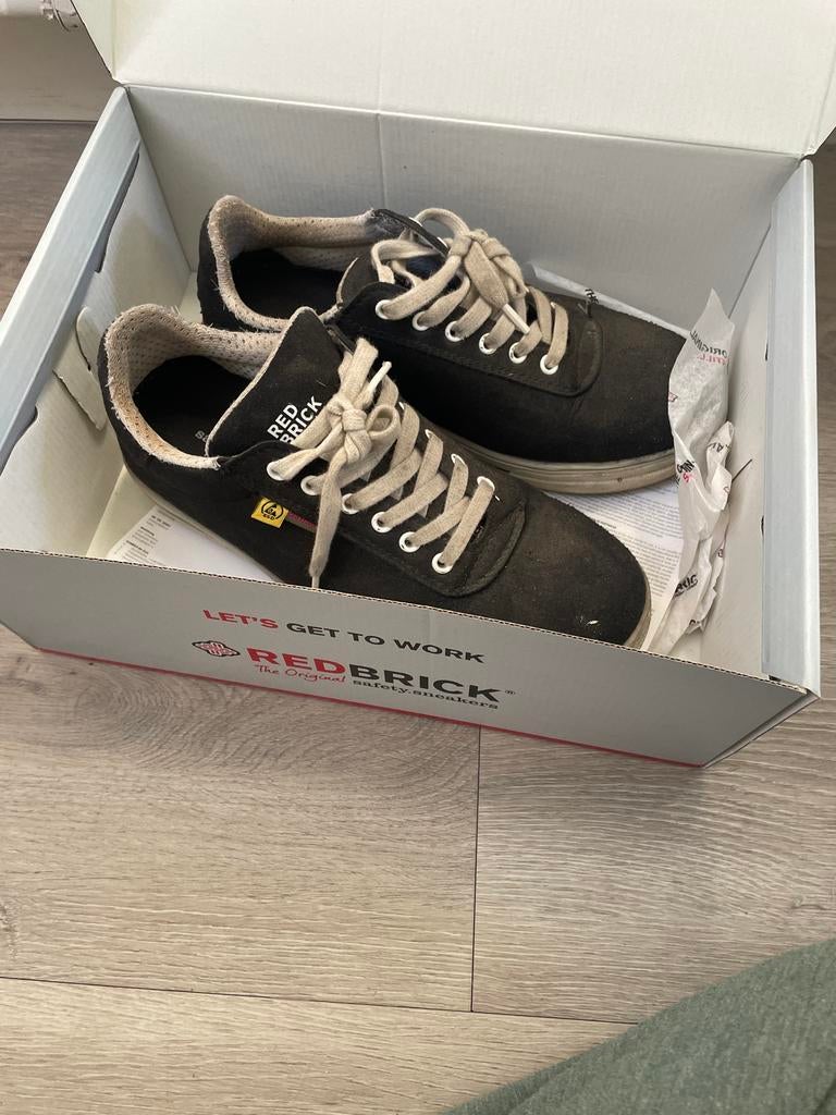 Redbrick Lena veiligheidsschoenen, maat 38, Ophalen of Verzenden, Gedragen, Zwart, Werkschoenen