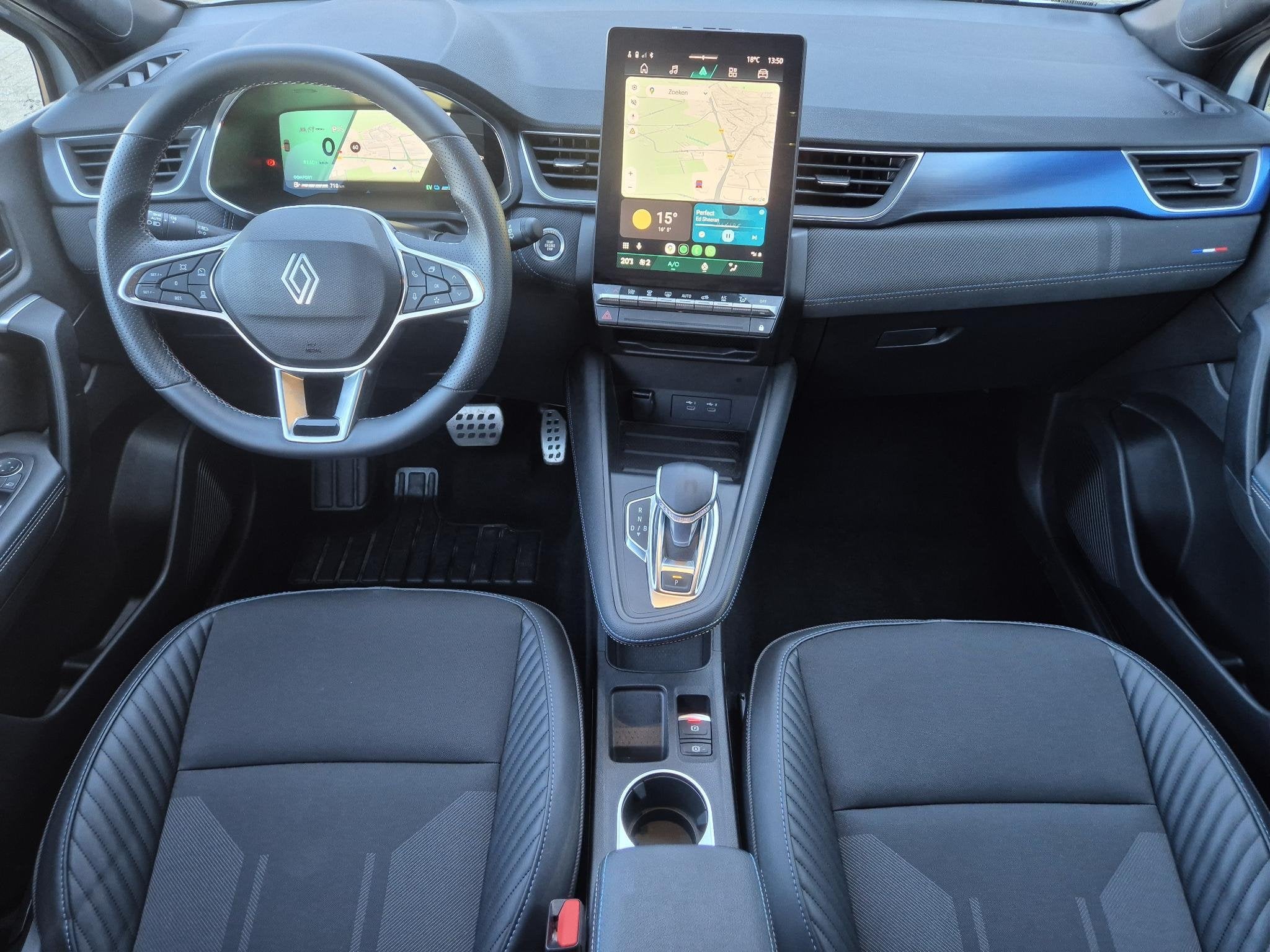 Renault Symbioz 1.6 E-Tech full hybrid 145 esprit Alpine / F, 745 kg, Parkeersensor, Gebruikt, Wit