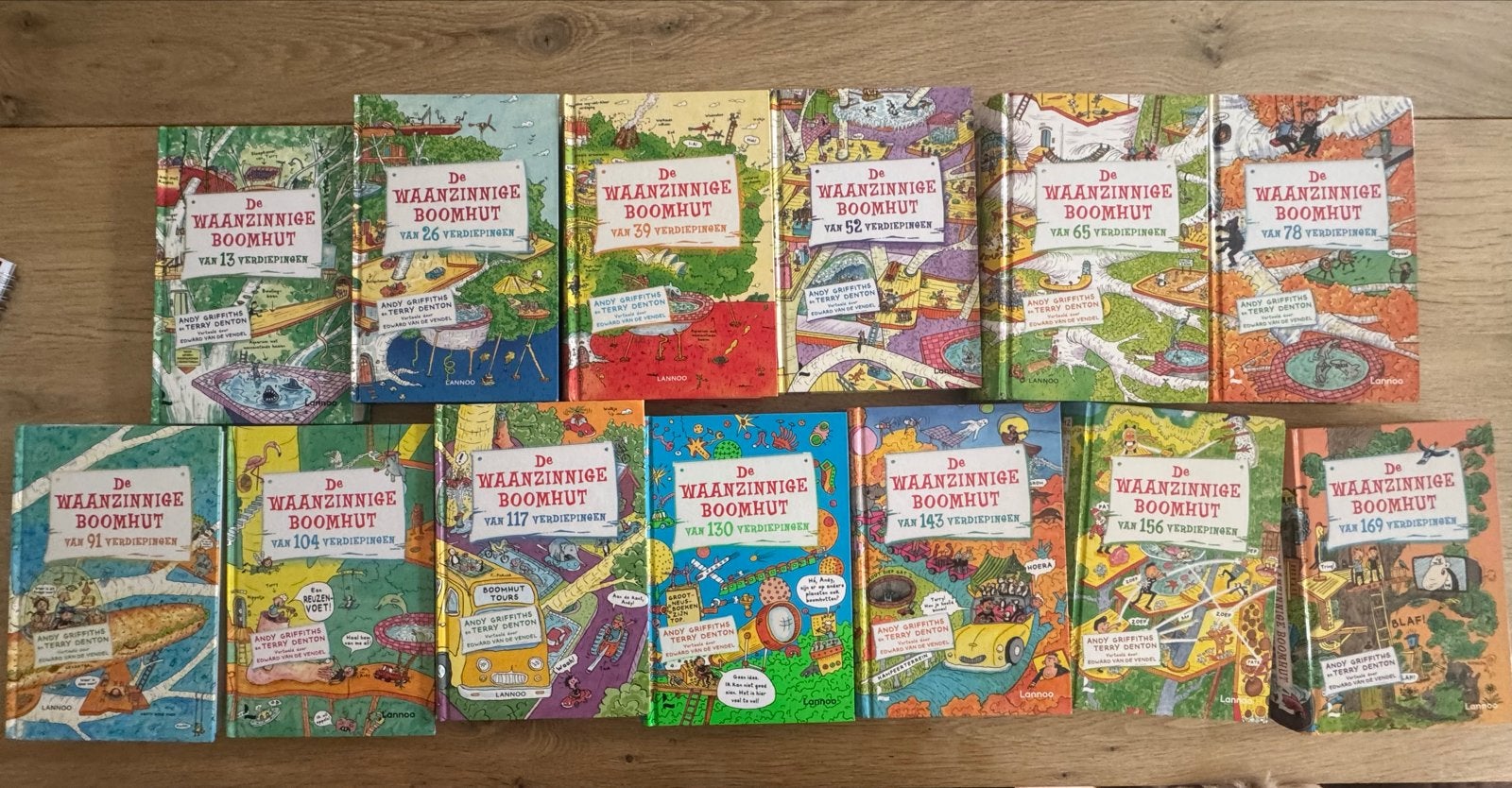 De Waanzinnige Boomhut serie - Complete set (13 boeken), Boeken, Kinderboeken | Jeugd | 10 tot 12 jaar, Ophalen, Zo goed als nieuw