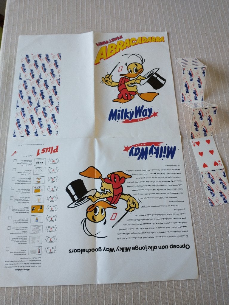 Milky Way Abracadabra Alfred J. Kwak 1991, Verzamelen, Merken en Reclamevoorwerpen, Ophalen of Verzenden, Zo goed als nieuw, Overige typen