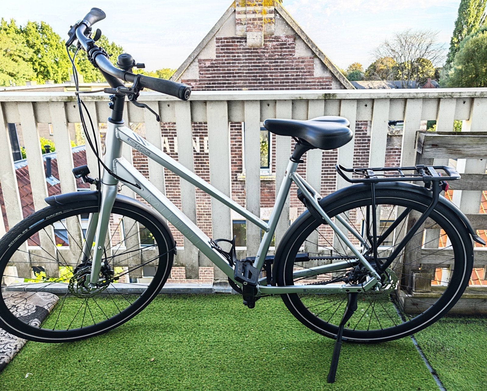 Kalkhoff Endeavour trekkingfiets, maat 55, Overige merken, Gebruikt, Schijfrem, Minder dan 10 versnellingen