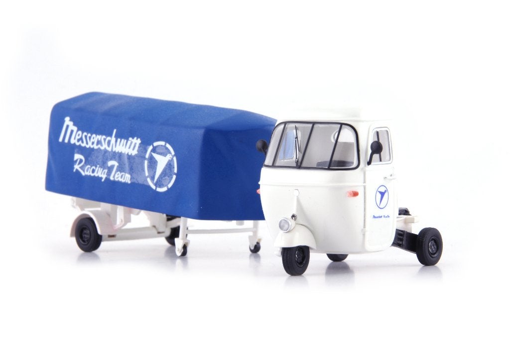 modelauto 1:43 autocult Piaggio Ape pentagio rennstraspor, Ophalen of Verzenden, Nieuw, Auto, Overige merken