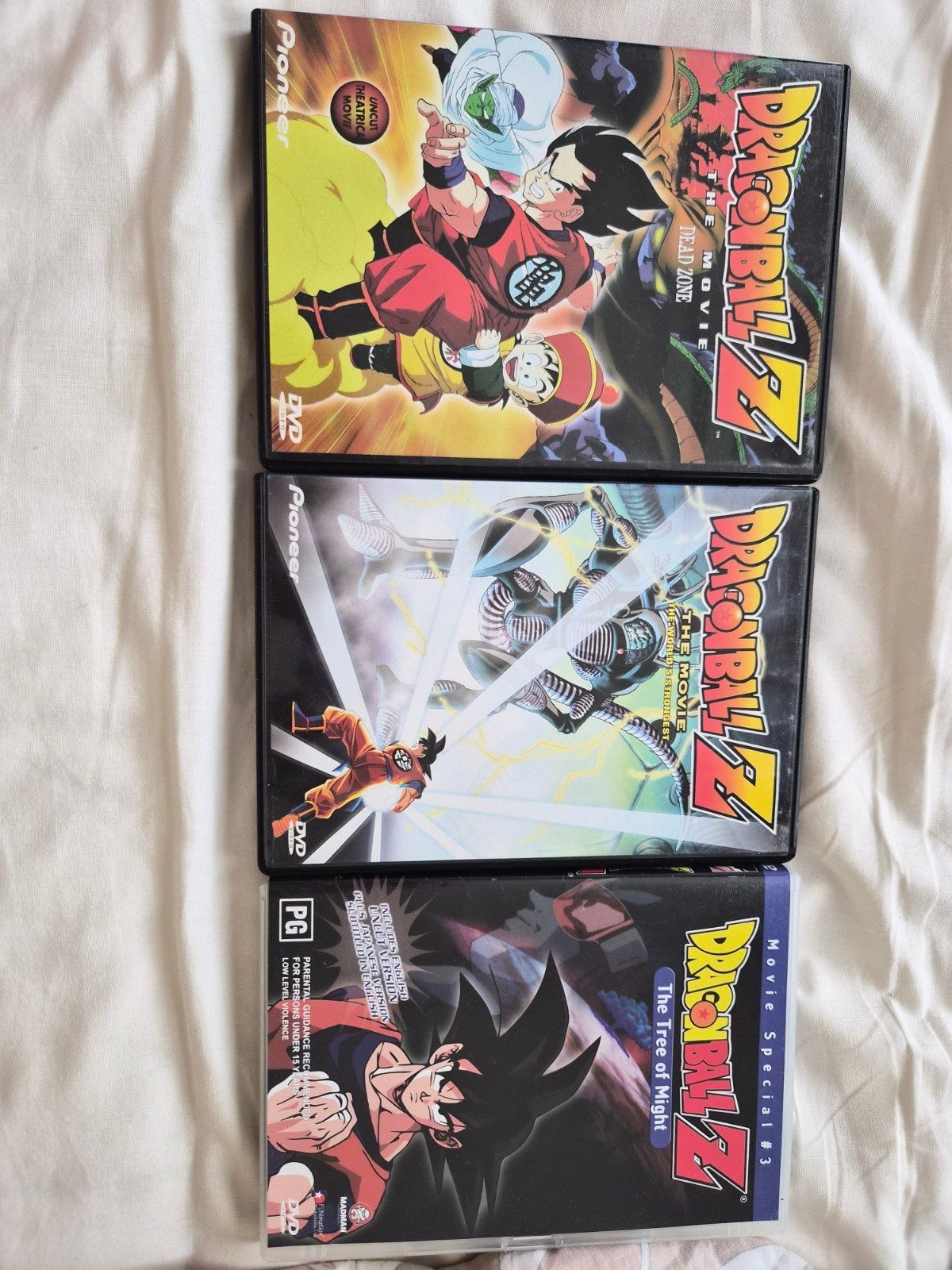 Dragonball Z Movie 1,2,3 Ocean Dub - Zeer Zeldzaam, Animatie, Anime (Japans), Ophalen of Verzenden, Vanaf 6 jaar