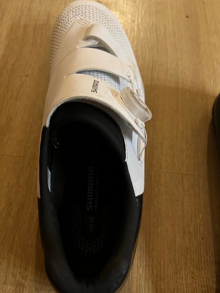 Shimano RC502 raceschoenen - maat 43 - zo goed als nieuw, Ophalen of Verzenden, Zo goed als nieuw, Overige maten, Schoenen