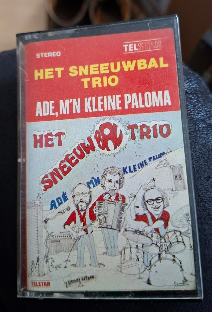 Het sneeuwbal trio [ ade m.n kleine paloma ] cassettebandje, Cd's en Dvd's, Cassettebandjes, 1 bandje, Ophalen of Verzenden, Zo goed als nieuw