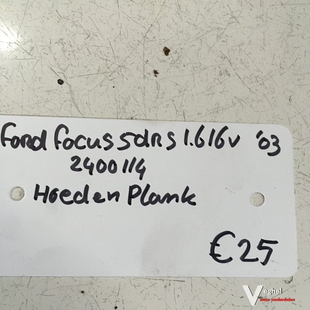 Ford Focus 5drs 1.6 16v 2003 Wagennr 2400114    Hoedenplank