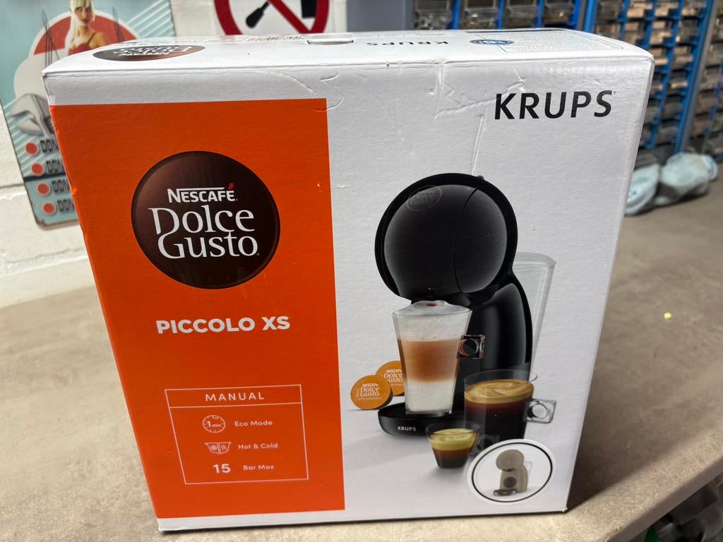 NIEUW!!!  Dolce Gusto van Krups, Ophalen of Verzenden, Koffiepads en cups, Afneembaar waterreservoir, Koffiemachine