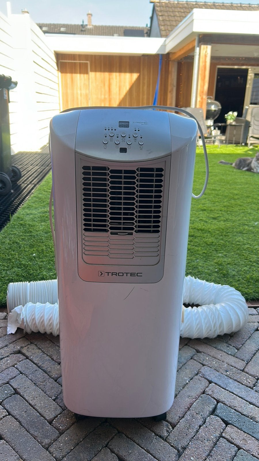 Mobiele airco, Witgoed en Apparatuur, Ophalen, Gebruikt, Minder dan 60 m³, 2 snelheden