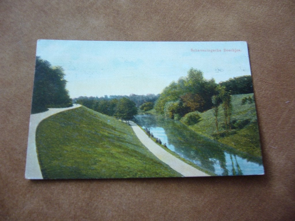 SCHEVENINGEN  =  SCHEVENINGSCHE BOSCHJES  BRIEFKAART  1911, Ophalen of Verzenden, Voor 1920, Gelopen, Zuid-Holland