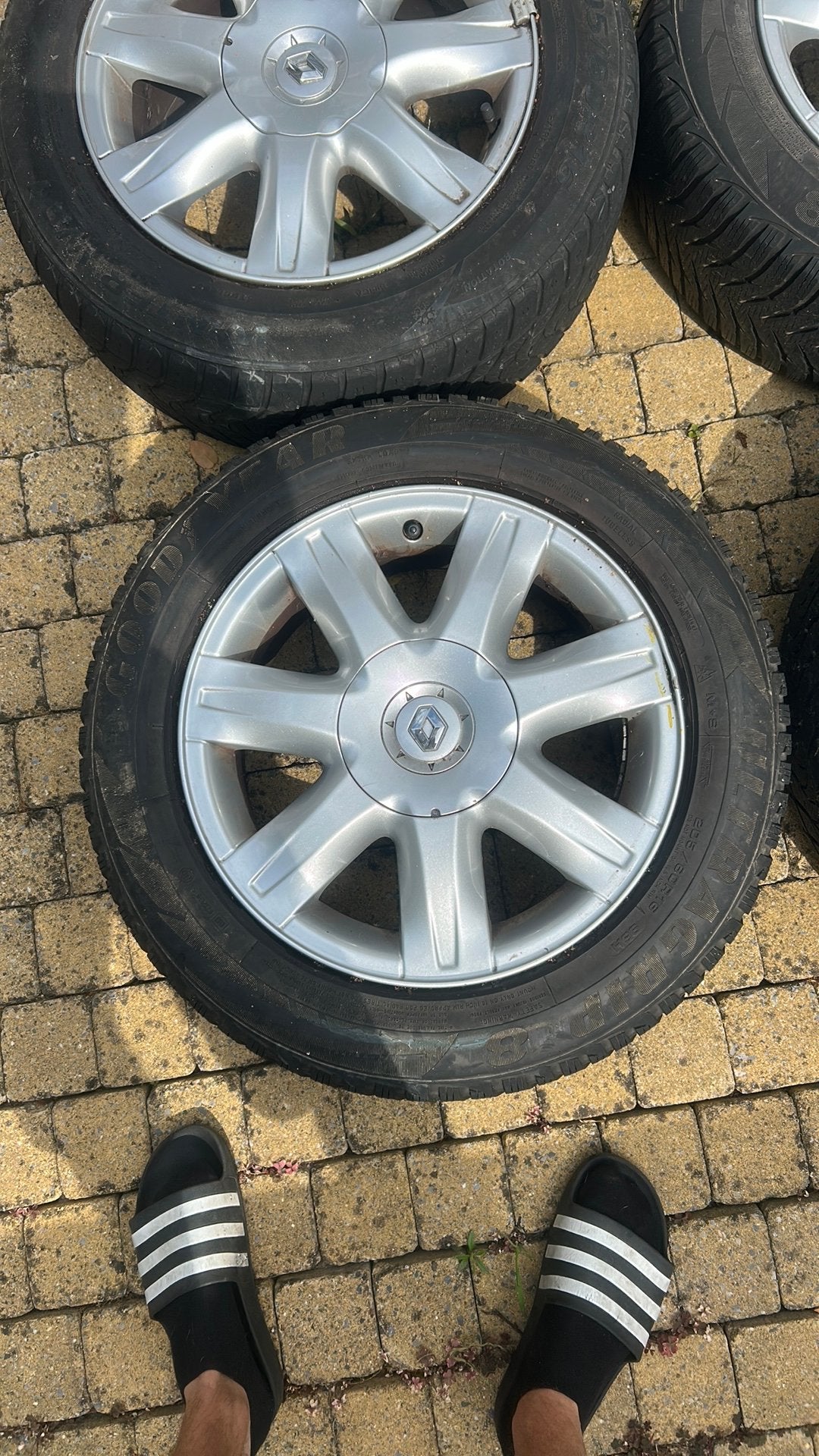 Velgenset renault megane, Ophalen, Gebruikt, Velg(en), 16 inch