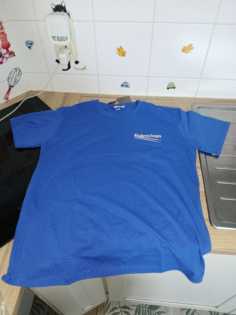 Balenciaga t shirt xl, Ophalen of Verzenden, Nieuw, Maat 56/58 (XL), Zwart
