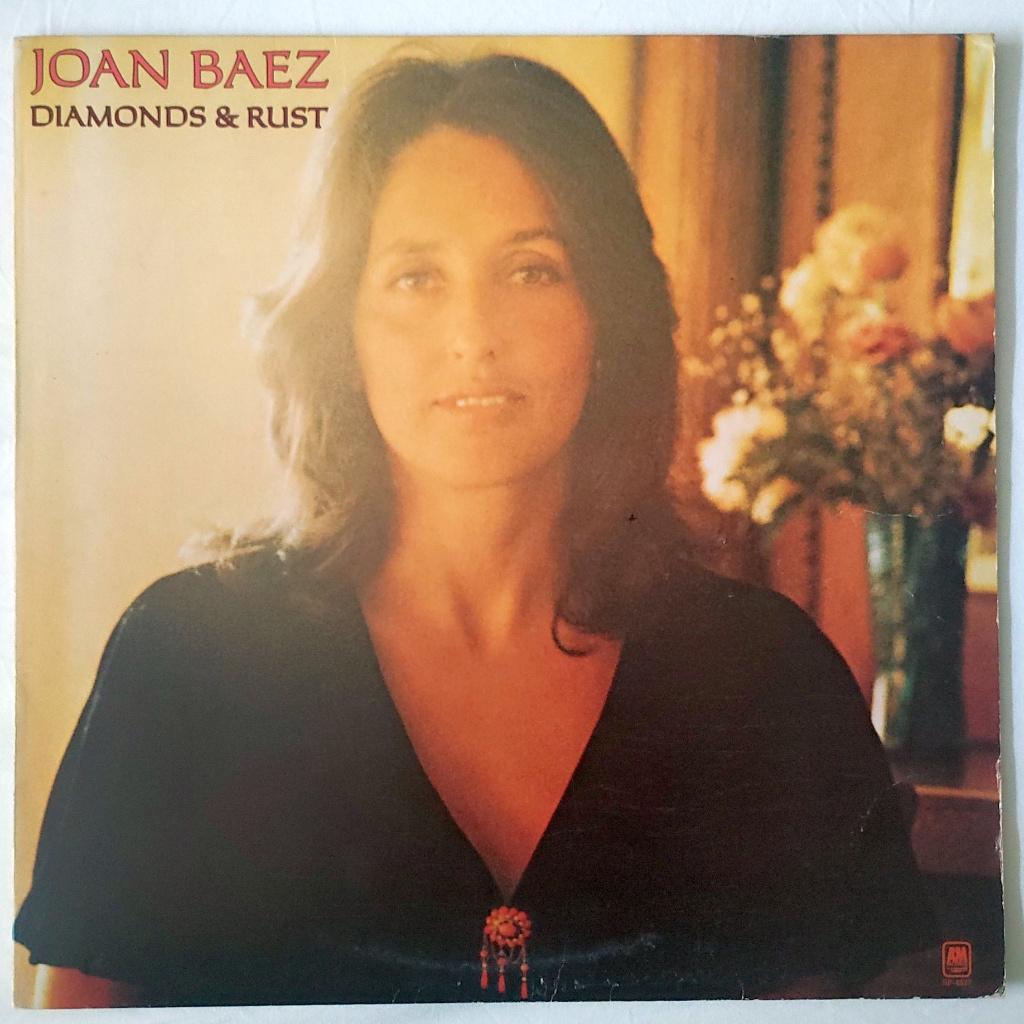 Joan Baez - Diamonds & Rust LP = Promo Versie =, Cd's en Dvd's, Vinyl | Pop, Zo goed als nieuw, Beschermende buitenhoes, Fotohoes