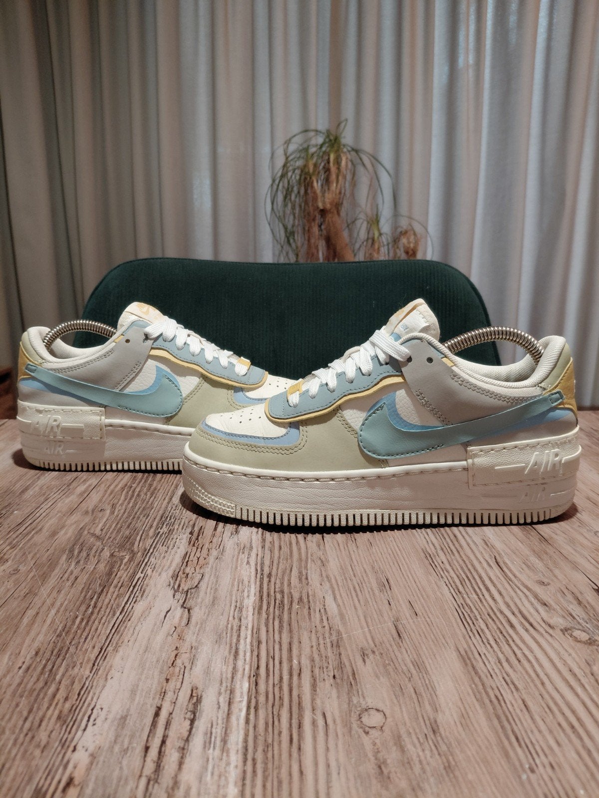 Nike Air Force 1 Shadow 'Ocean Cube' Size 36,5, Wit, Nike, Ophalen of Verzenden, Sneakers of Gympen