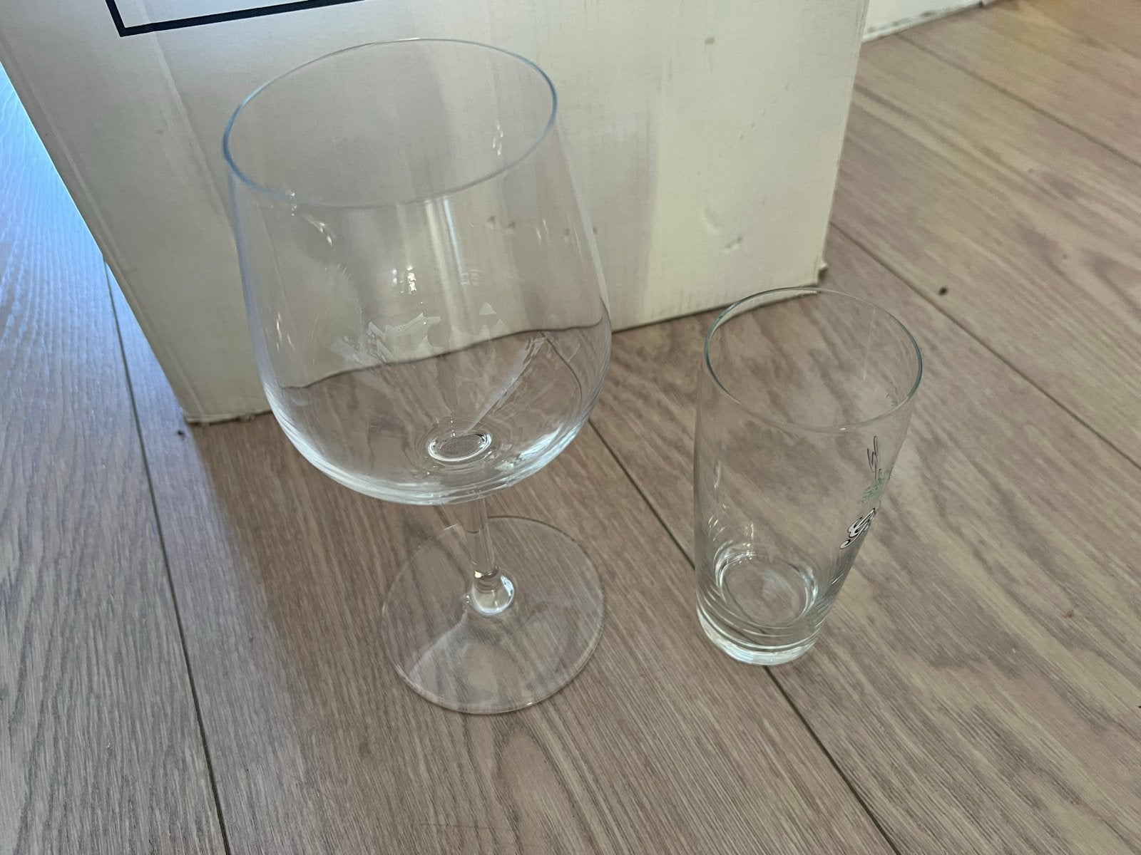 Diverse glazen: wijnglas, bierglas, etc, Overige typen, Ophalen, Gebruikt, Glas
