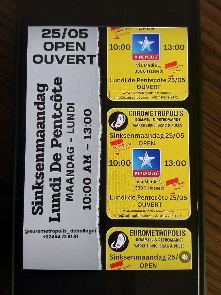 Antiek curiosa brocante markt hasselt belgie, Antiek en Kunst, Curiosa en Brocante, Ophalen