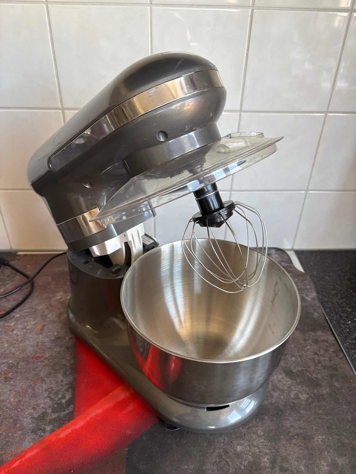 Ambiano Keukenmachine Mixer - Zo goed als nieuw, Gebruikt, Ophalen of Verzenden, Vaatwasserbestendig, 3 snelheden of meer