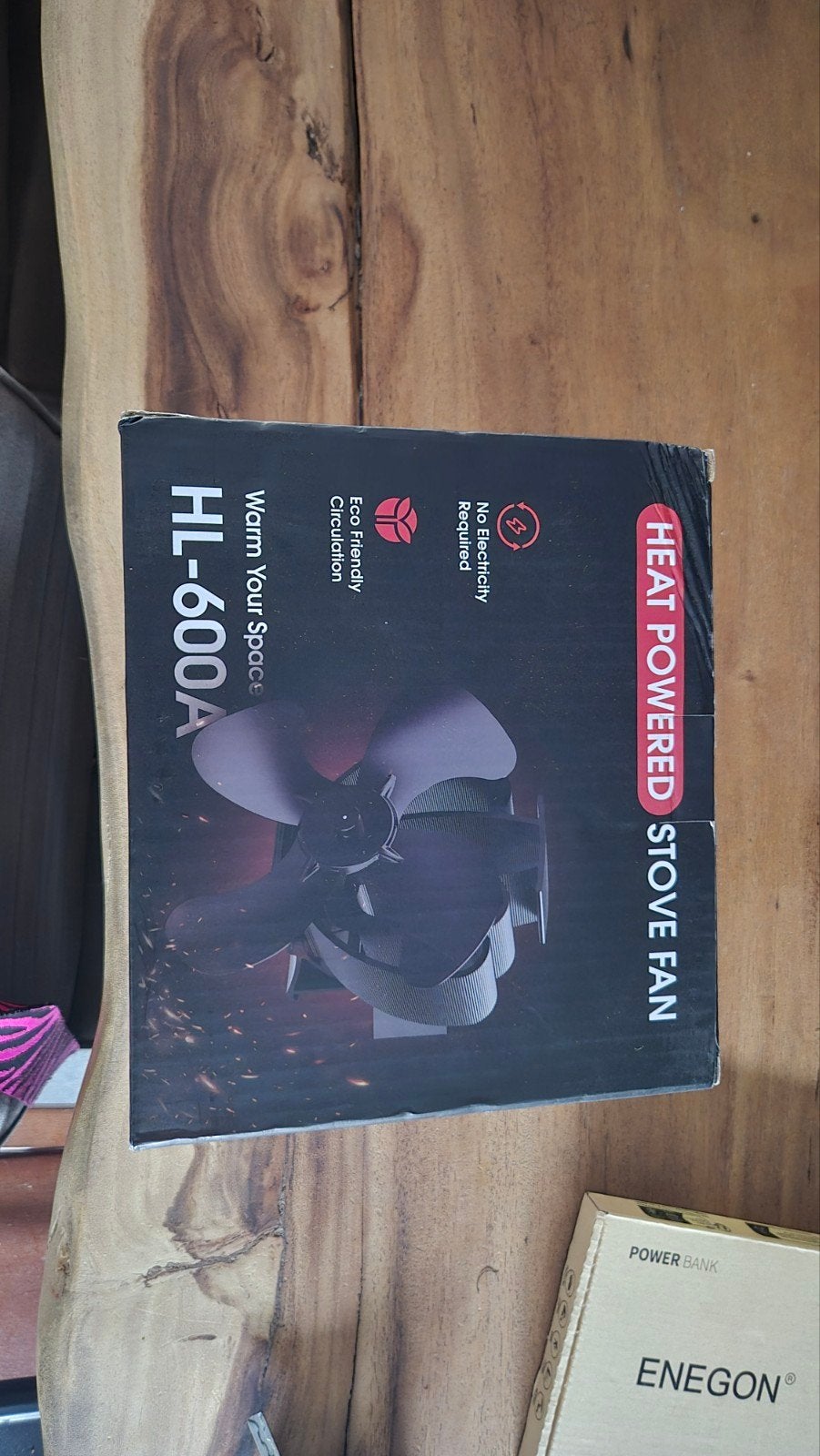 Warmte Aangedreven Kachelventilator HL-600A, Witgoed en Apparatuur, Ophalen of Verzenden, Nieuw, Overige