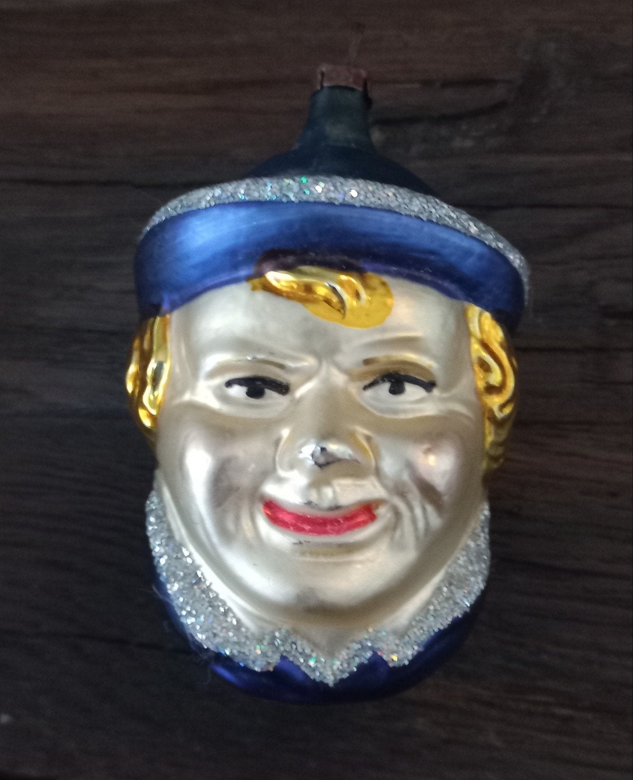 vintage kerstbal, Ophalen