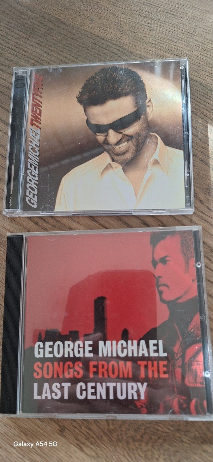George Michael CD's Twenty Five & Songs From The Last Centur, Ophalen of Verzenden, Gebruikt, Pop, Album