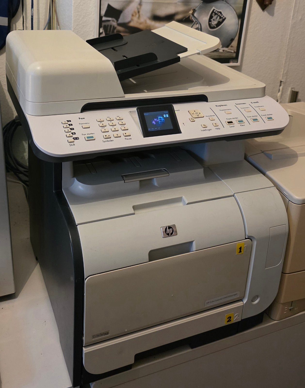 HP Color LaserJet CM2320nf MFP All-in-One Printer, Computers en Software, Ophalen, Gebruikt, All-in-one, Draadloos