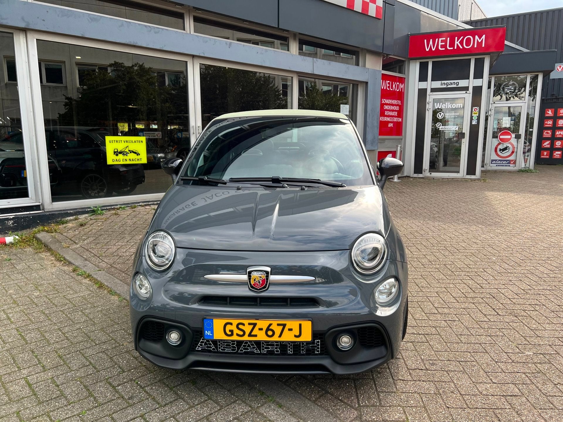 Fiat 500 1.4 T-Jet Abarth 595, Auto's, Voorwielaandrijving, Gebruikt, Euro 6, Cabriolet
