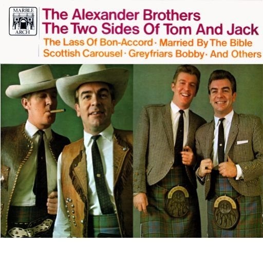 LP - The Alexander Brothers ‎– The Two Sides Of Tom And Jack, LP, Gebruikt, Ophalen of Verzenden, 12 inch