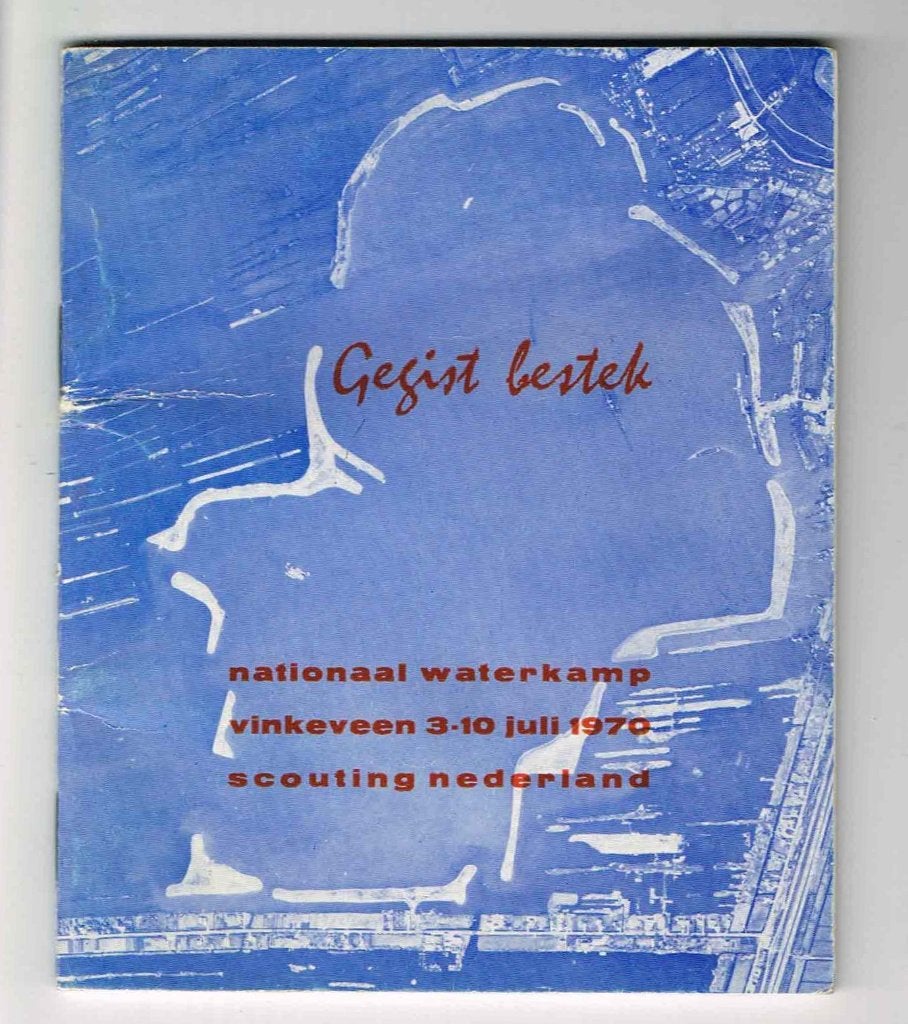 Gegist Bestek Nationaal Waterkamp Vinkeveen 1970 Scouting, Verzamelen, Ophalen of Verzenden, Nieuw, Boek of Tijdschrift