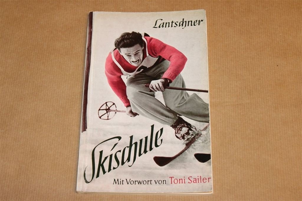 Skischule — Lantschner & Sailer, Skitechniek Vintage 1959, Ophalen of Verzenden, Gelezen, Watersport en Hengelsport