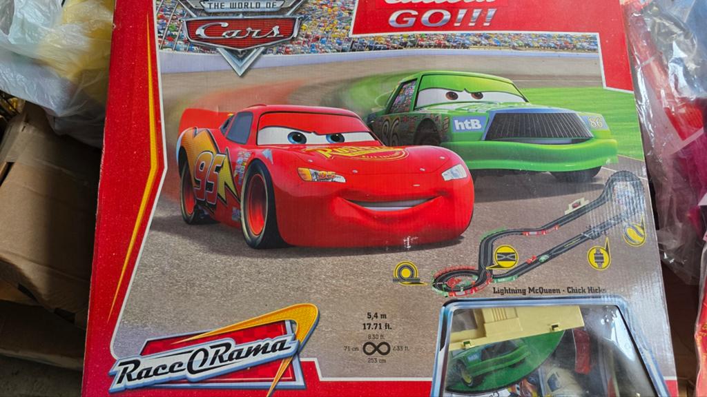 Carrera GO!!! Racebaan Disney Cars Race-O-Rama Bliksem McQue, Ophalen of Verzenden