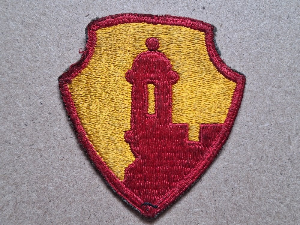 WWII US Antilles Department patch, Verzenden, Amerika, Embleem of Badge