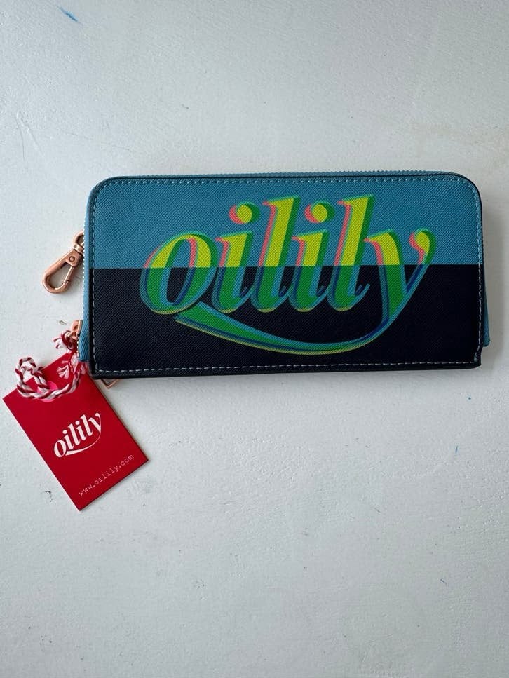Oilily Card Wallet Nieuw - Stijlvolle Pasjeshouder, Sieraden, Tassen en Uiterlijk, Portemonnees, Ophalen of Verzenden, Nieuw, Blauw