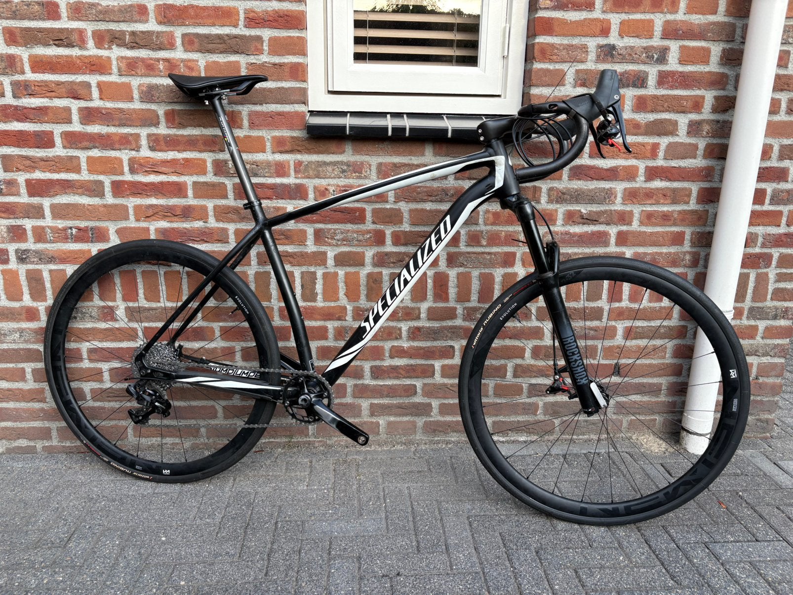 Specialized Sram 1x11 alloy disc gravel suspension project, 57 cm of meer, Hardtail, Zo goed als nieuw, Schijfrem