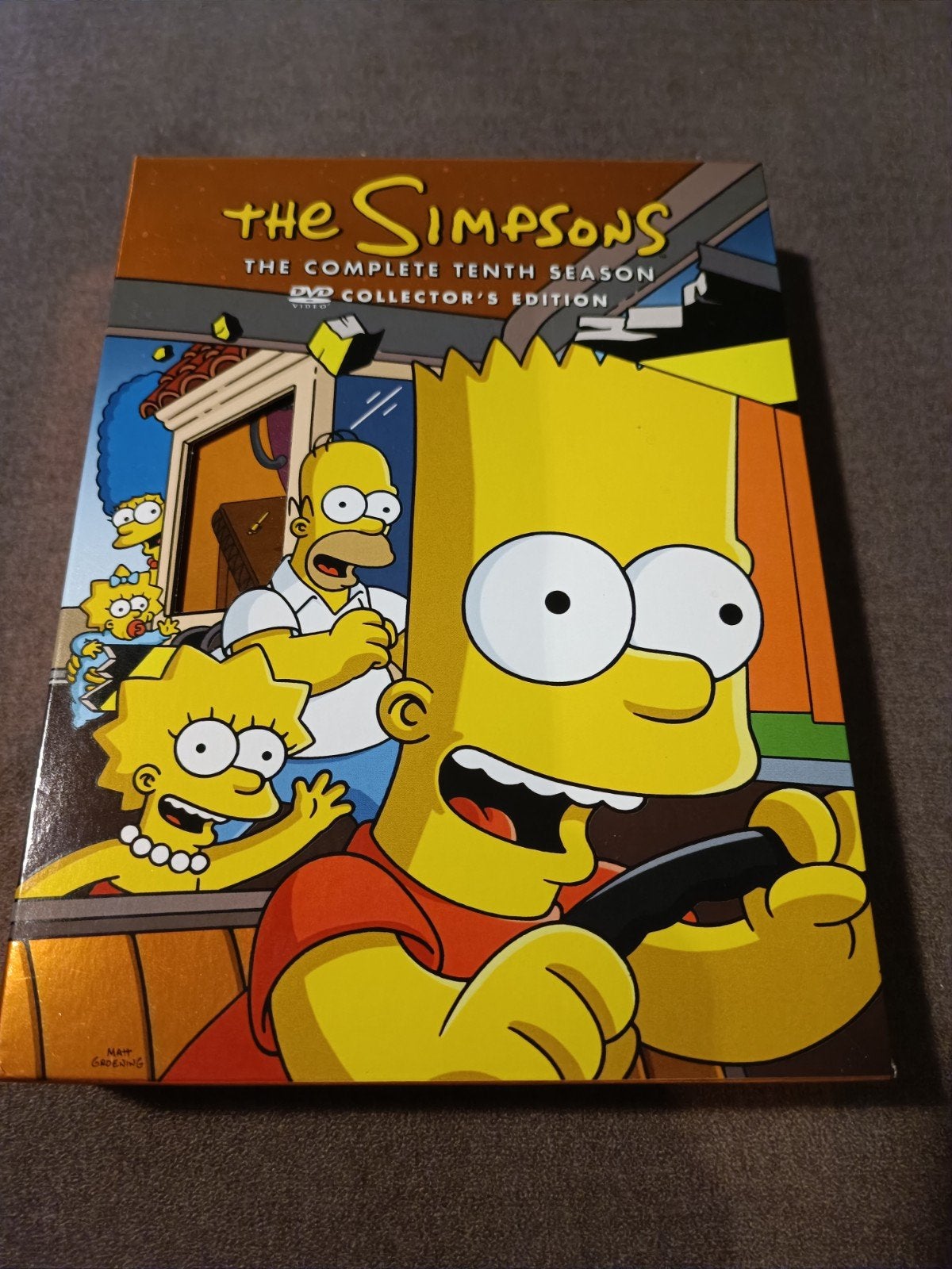 The Simpsons seizoen 10 - dvd, Vanaf 12 jaar, Ophalen of Verzenden, Zo goed als nieuw, Drama