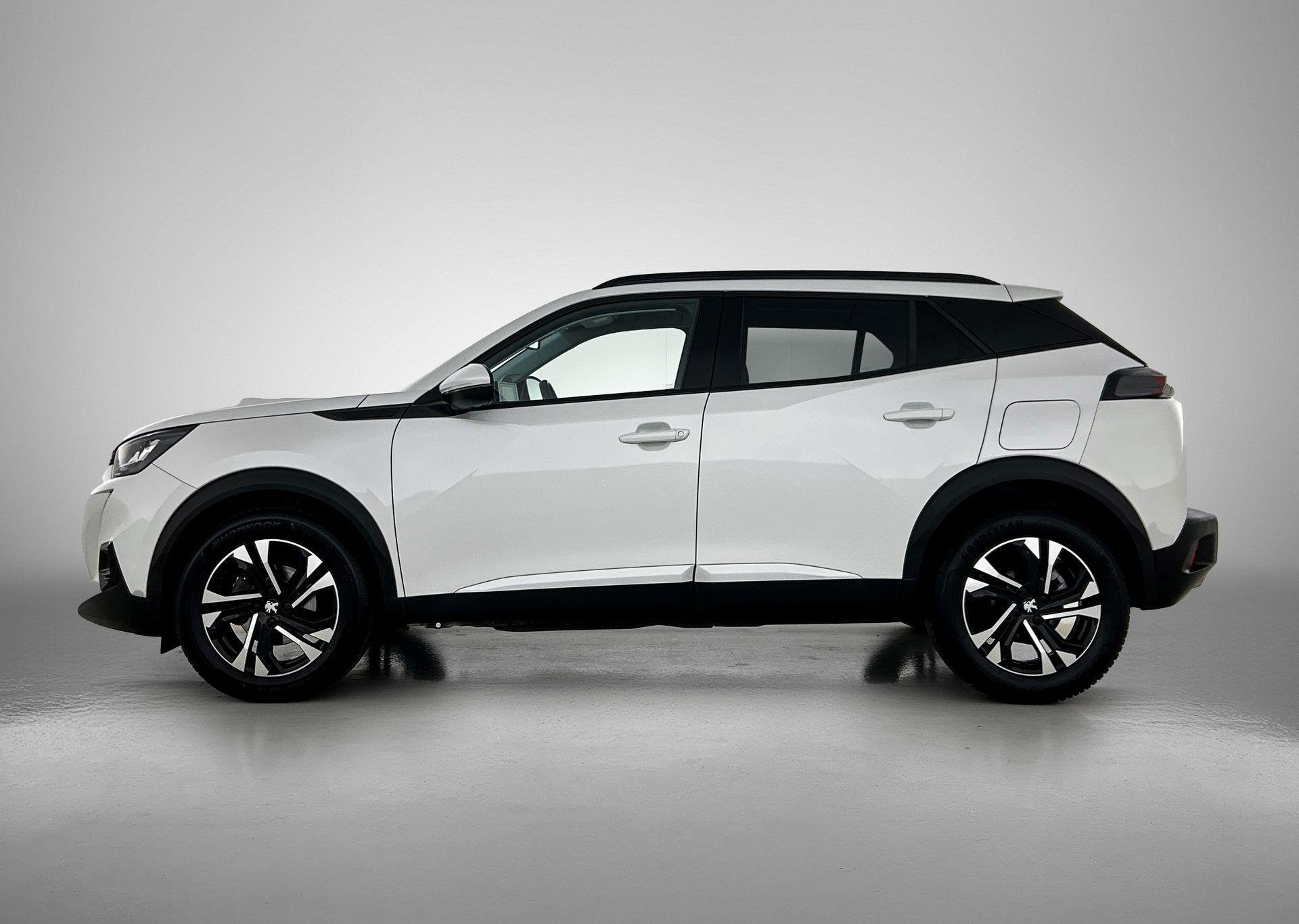 Peugeot 2008 1.2 Puretech 96kW S&S Allure | Apple Carplay /, Auto's, Voorwielaandrijving, Stof, Gebruikt, Wit