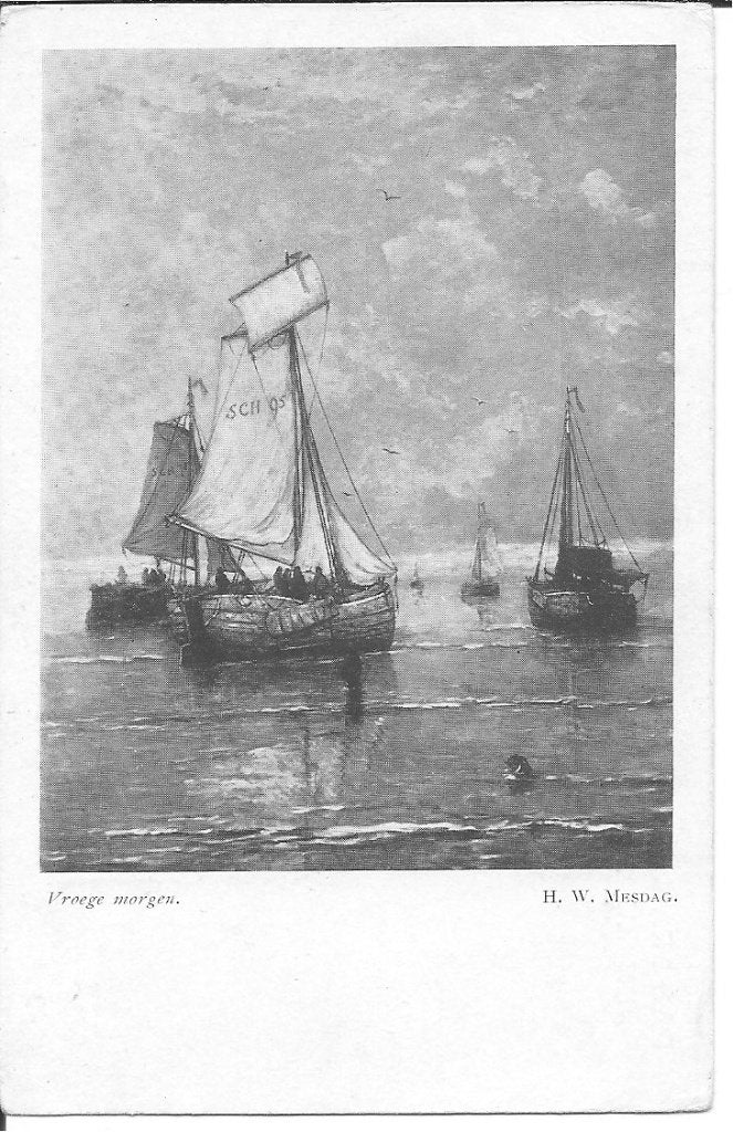 Panorama Mesdag en Kunstzalen., Ophalen of Verzenden, 1940 tot 1960, Ongelopen, Zuid-Holland