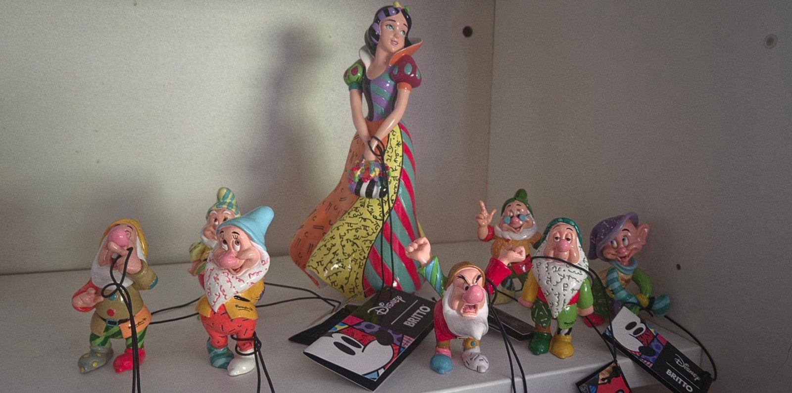 Disney Britto Sneeuwwitje en de 7 Dwergen Beeldjes Set, Verzamelen, Ophalen of Verzenden, Sneeuwwitje of Doornroosje, Zo goed als nieuw