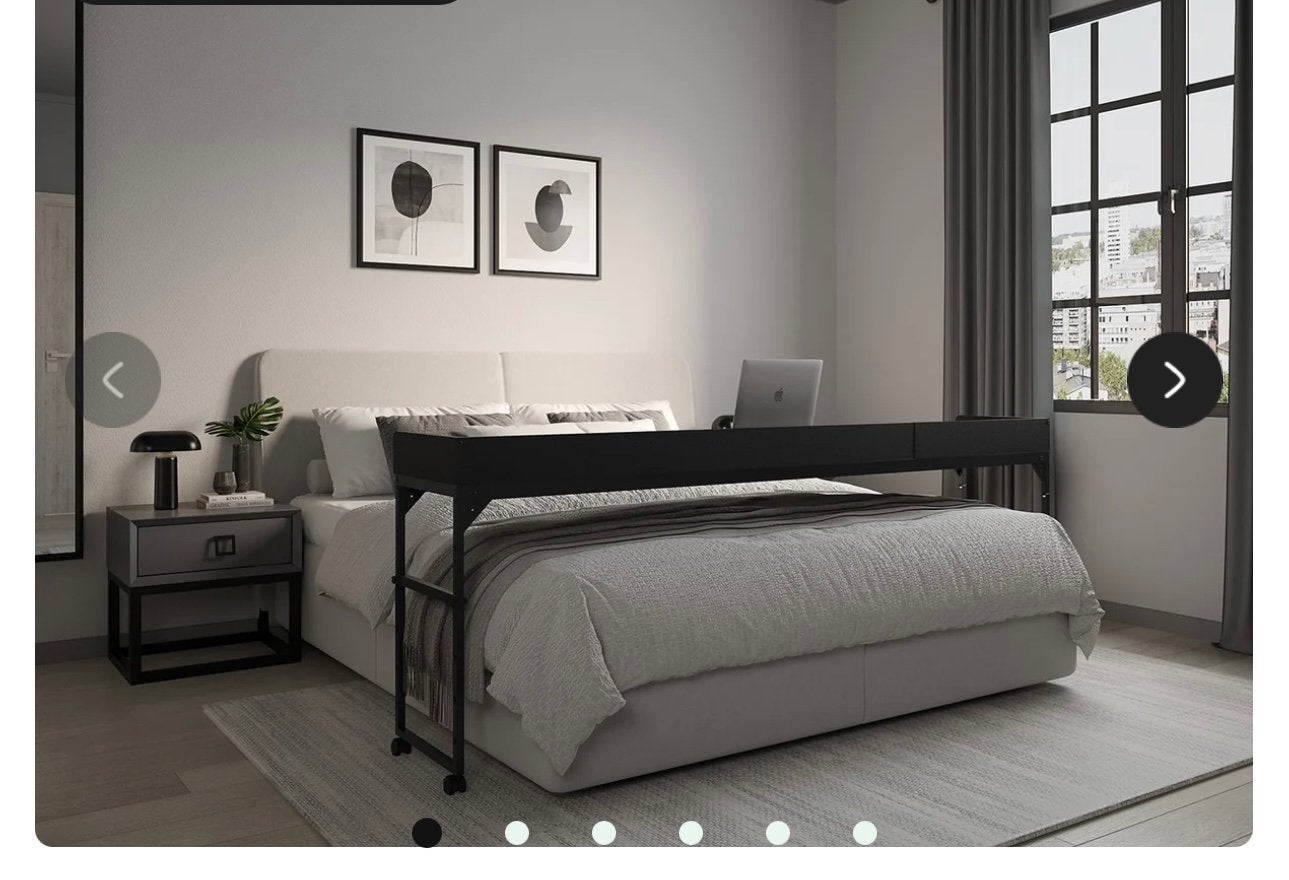 Dreamdesk bedtafel, Ophalen, Zo goed als nieuw, Tweepersoons