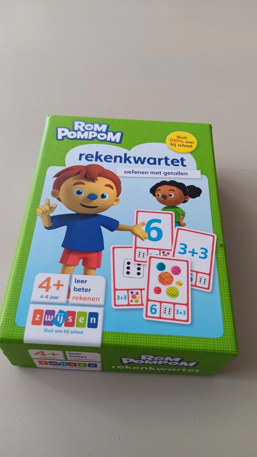 Rekenkwartet rompompom
nog in goede staat en compleet.
Vraag, Ophalen of Verzenden, Zo goed als nieuw