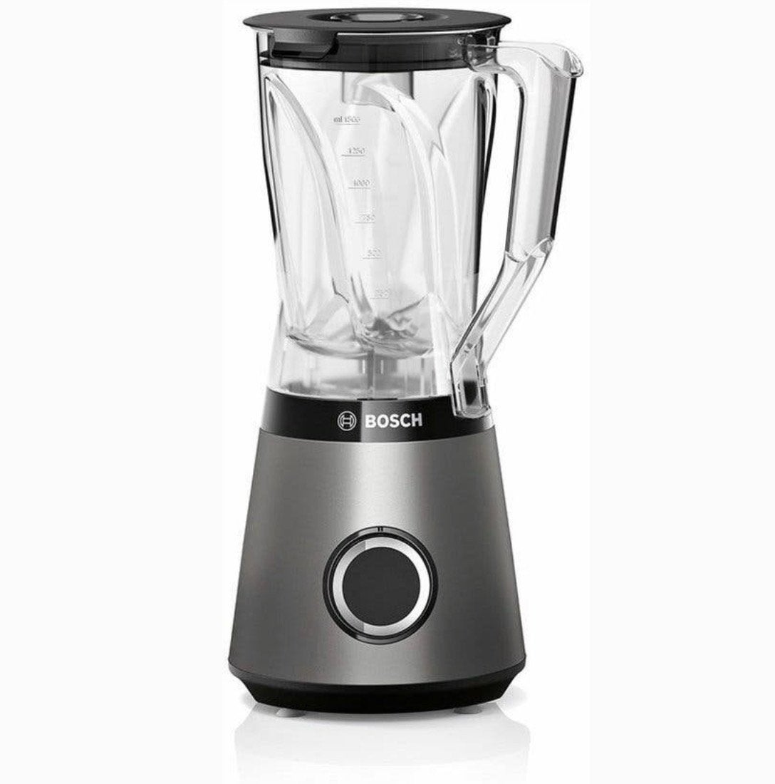 Bosch MMB6141S VitaPower Serie 4 - Blender - Zilver - 1200W, Bosch, Overige materialen, Overige stijlen, Nieuw
