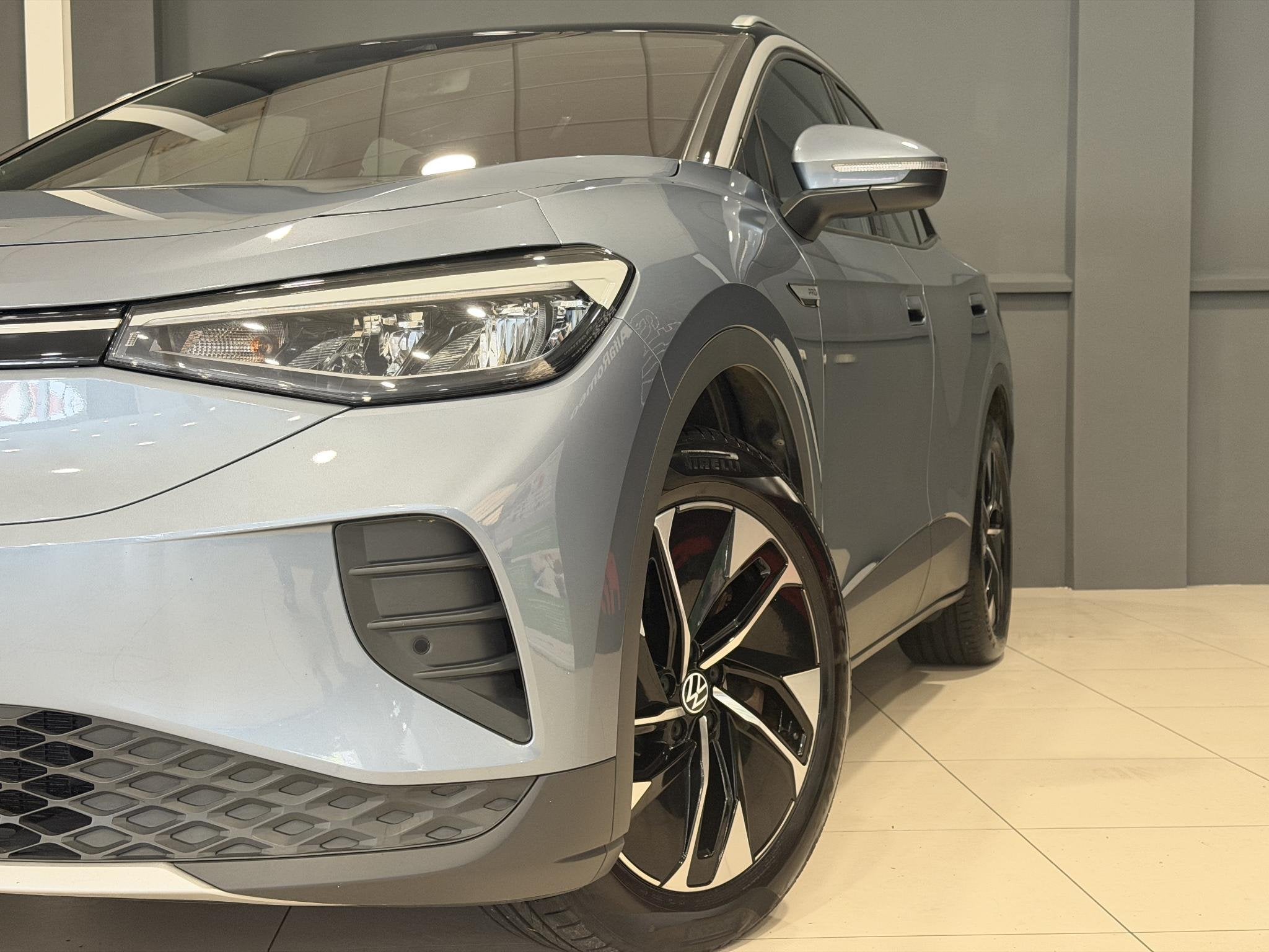 Volkswagen ID.4 Pro 77 kWh | Trekhaak | SOH 95,32% |, Auto's, Automaat, Gebruikt, Zwart, 1000 kg