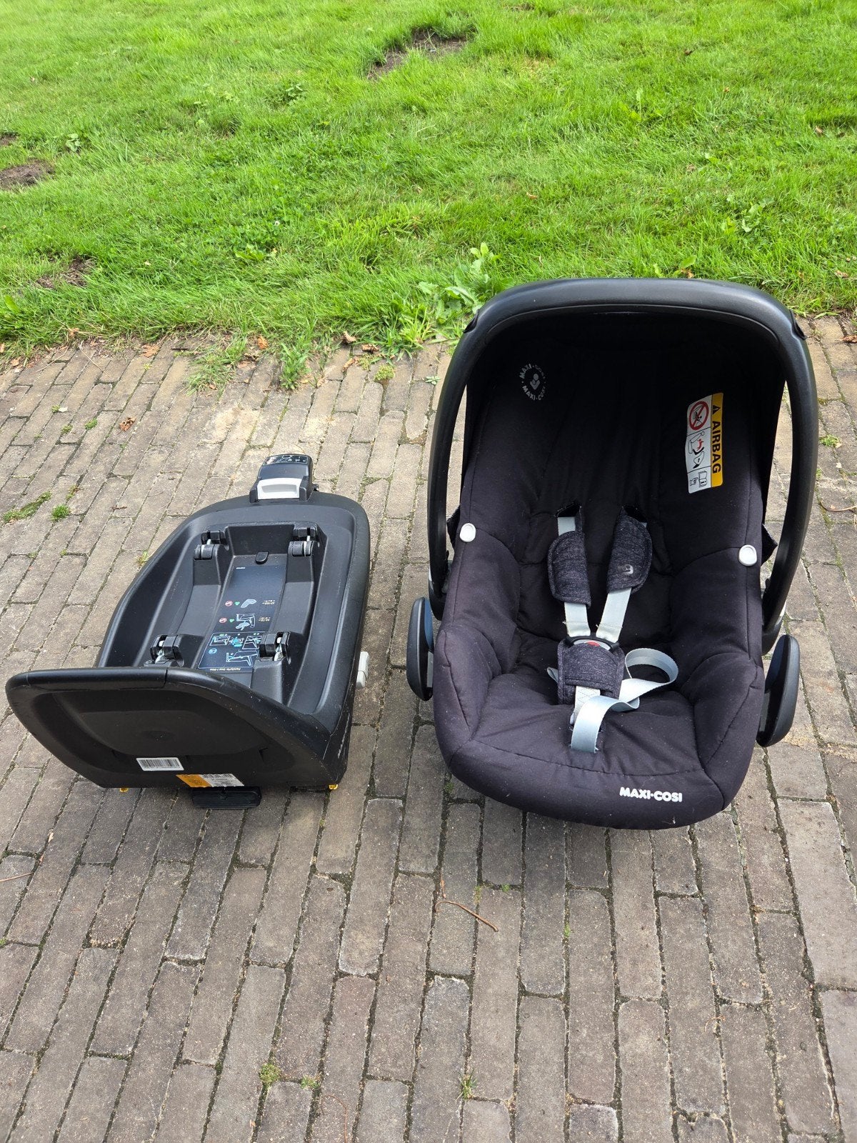 Maxi Cosi Rock autostoel met 2wayFix Isofix Familyfix, Ophalen, Gebruikt, Zijbescherming, Isofix