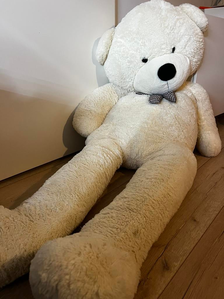 Mega grote knuffelbeer 2 meter, Ophalen, Zo goed als nieuw, Beer