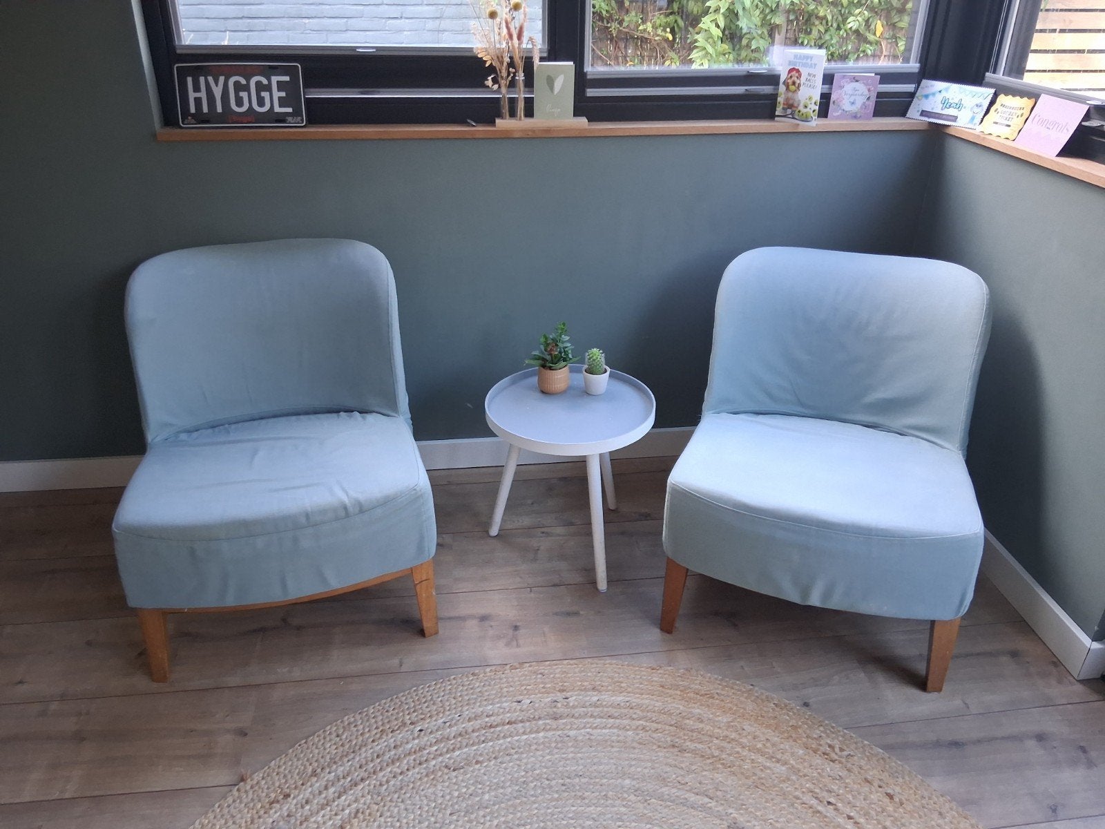 Twee Stockholm stoelen, Huis en Inrichting, Ophalen, Gebruikt, Overige kleuren, Twee