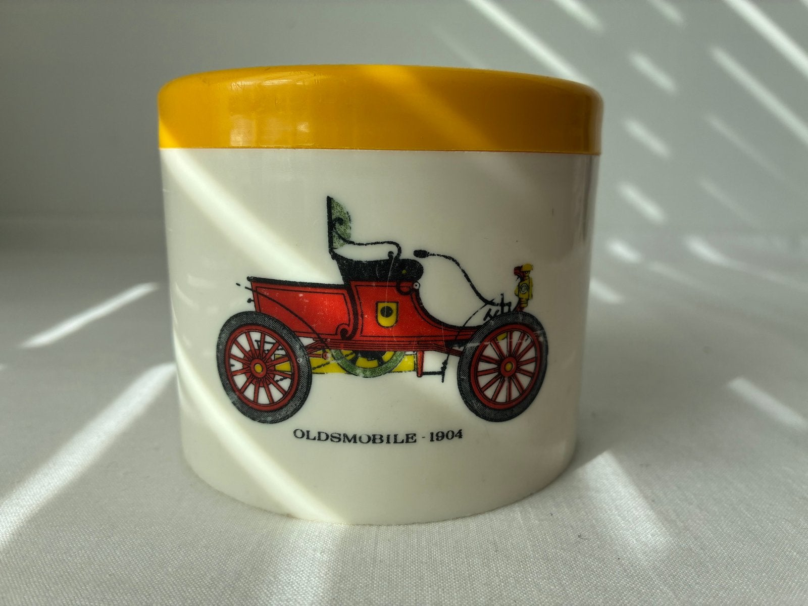 Vintage blikje, Ophalen of Verzenden, Gebruikt, Overige, Overige merken