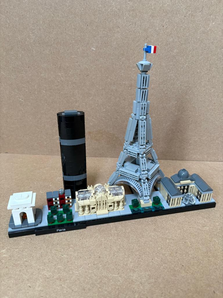 Lego Architecture Parijs Skyline  21044, Ophalen of Verzenden, Gebruikt, Overige merken